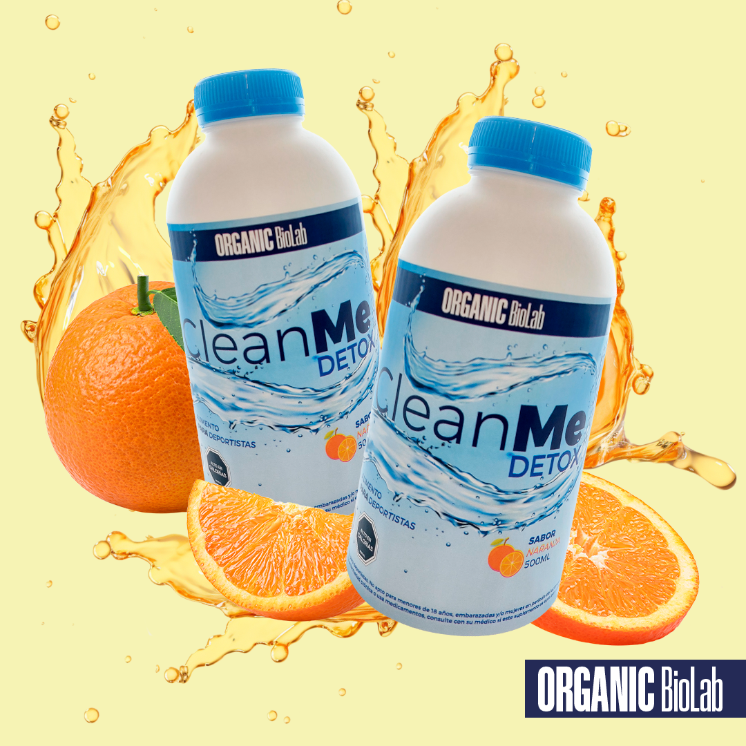 Clean Me Detox Naranja - Organic Biolab