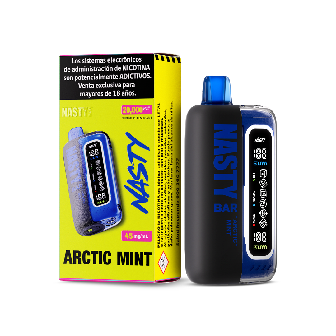 Vaporizador Bar 20000 Artic Mint (Menta Fresca) - Nasty