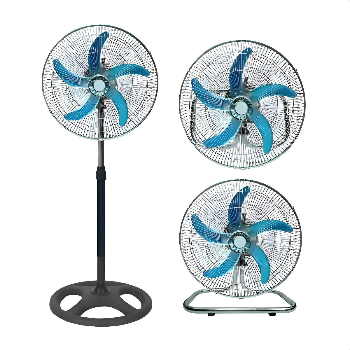 Set Ventilación Industrial X4 Ventiladores