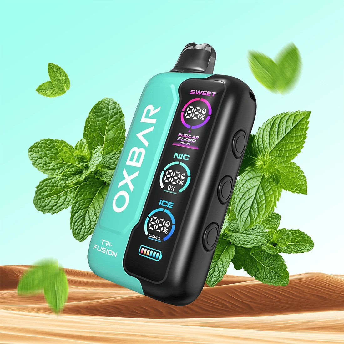 Vaporizador Trifusion 45K Double Mint - Oxbar - vista 2