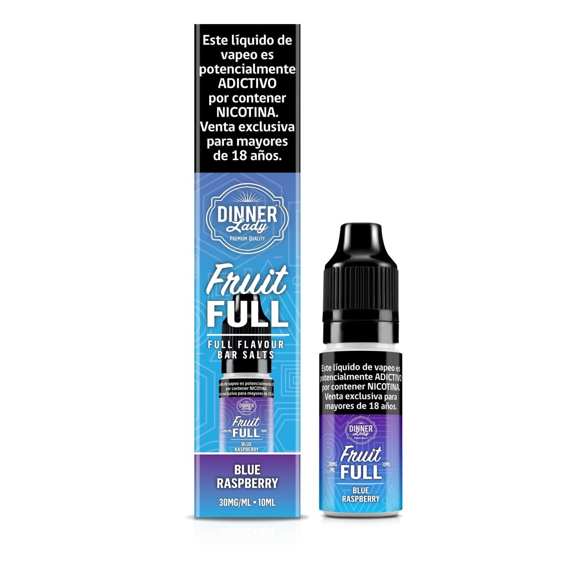 Esencia Salt Blue Raspberry 10ML - Dinner Lady