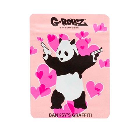 Bolsitas Herméticas Antiolor Banksy Panda Gunnin 65X85 mm 10U - G - Rollz - vista 2