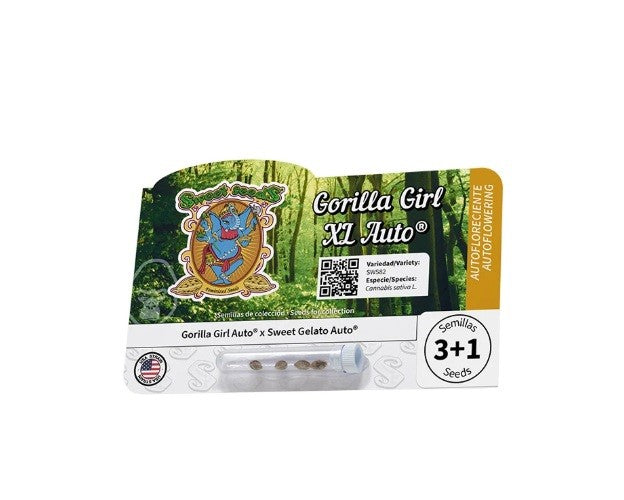 2x1 Gorilla Girl XL Auto 3+1 - Sweet Seeds