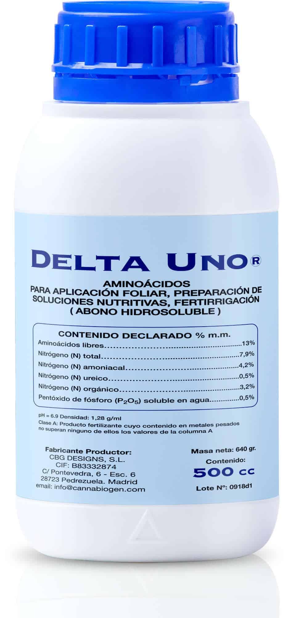 DELTA 1 500ML - CBG