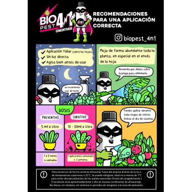 ANTIPLAGA CONCENTRADO 4 EN 1 5LT - BIOPEST