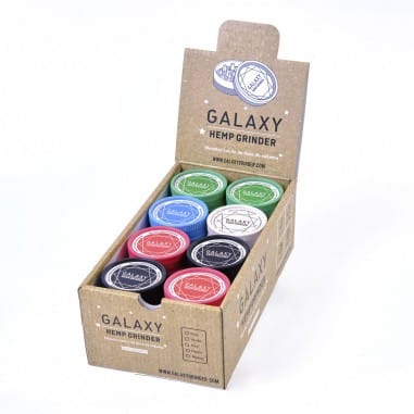 BIODEGRADABLE HEMP GRINDER DISPLAY 24U GALAXY