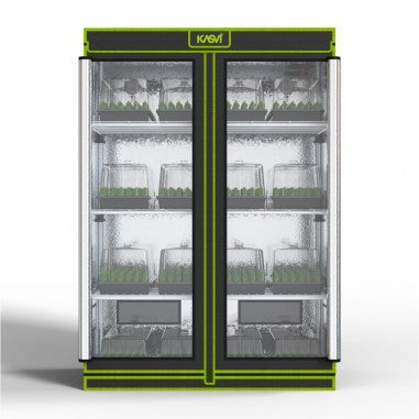 CARPA DE CULTIVO ESQUEJES CON RACK 120x60x180 CROPBOX