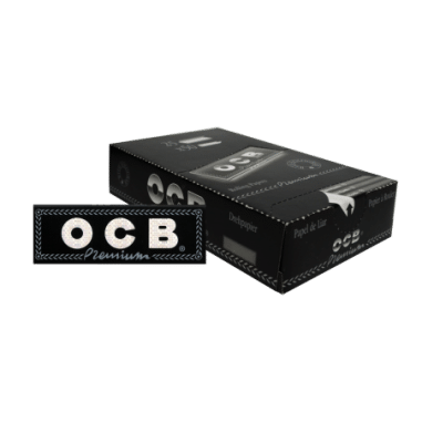 PAPELILLO PREMIUM NEGRO DISPLAY 25U 1.25 OCB