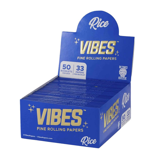 Papelillos Rice King Size Slim 50U - Vibes