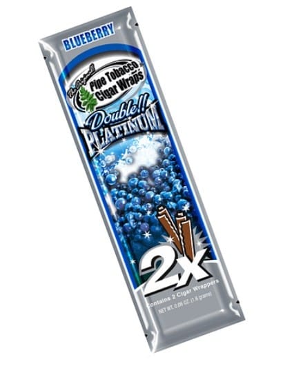Blunt Platinium X2 Sabor Blueberry BURST25 Ud - Blunt Wrap - vista 2