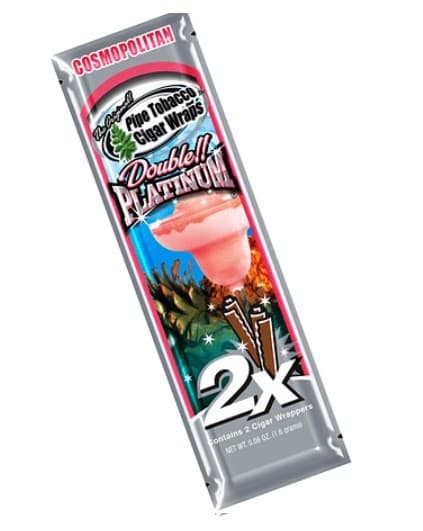 Blunt Platinium X2 Sabor Cosmopolitan - Blunt Wrap — envase de 2 unidades
