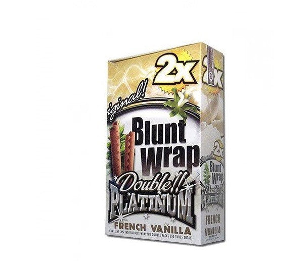 Blunt Platinium X2 Sabor French Vainilla 25 Ud - Blunt Wrap