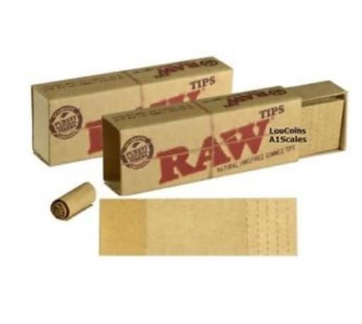 Tips Carton Prepicado con Goma 24 Ud - Raw