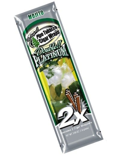 Blunt Platinium X2 Sabor Mojito - Blunt Wrap — envase de 2 unidades