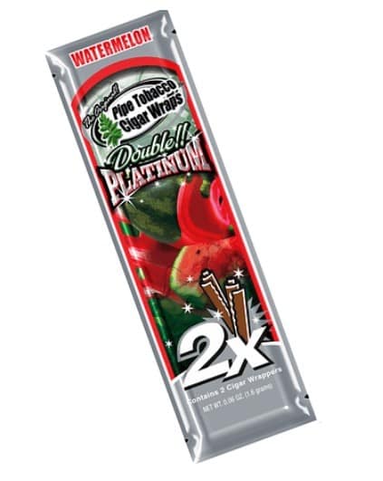 Blunt Platinium X2 Sabor Watermelon - Blunt Wrap — envase de 2 unidades