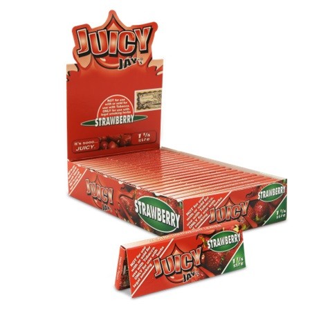 Papelillo Sabor Strawberry 1 1/4 24UD - Juicy Jays