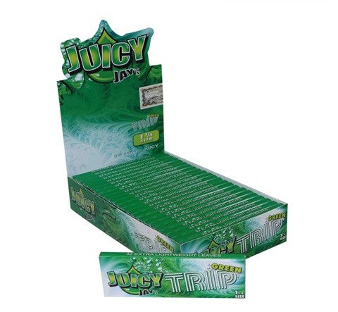 Papelillo Sabor Trip Green 1 1/4 24UD - Juicy Jays