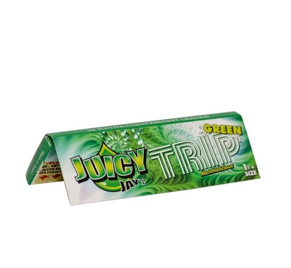 Papelillo Sabor Trip Green 1 1/4 24UD - Juicy Jays - vista 3