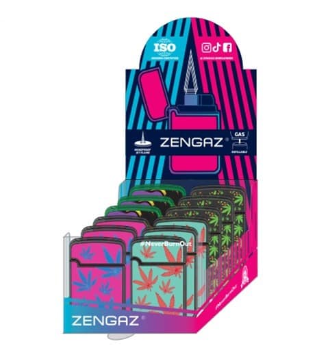 Encendedor ZL Leaves 12UD - Zengaz - vista 5
