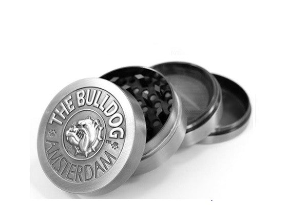 Grinder Metálico Silver 4 Pcs - Bulldog - vista 3