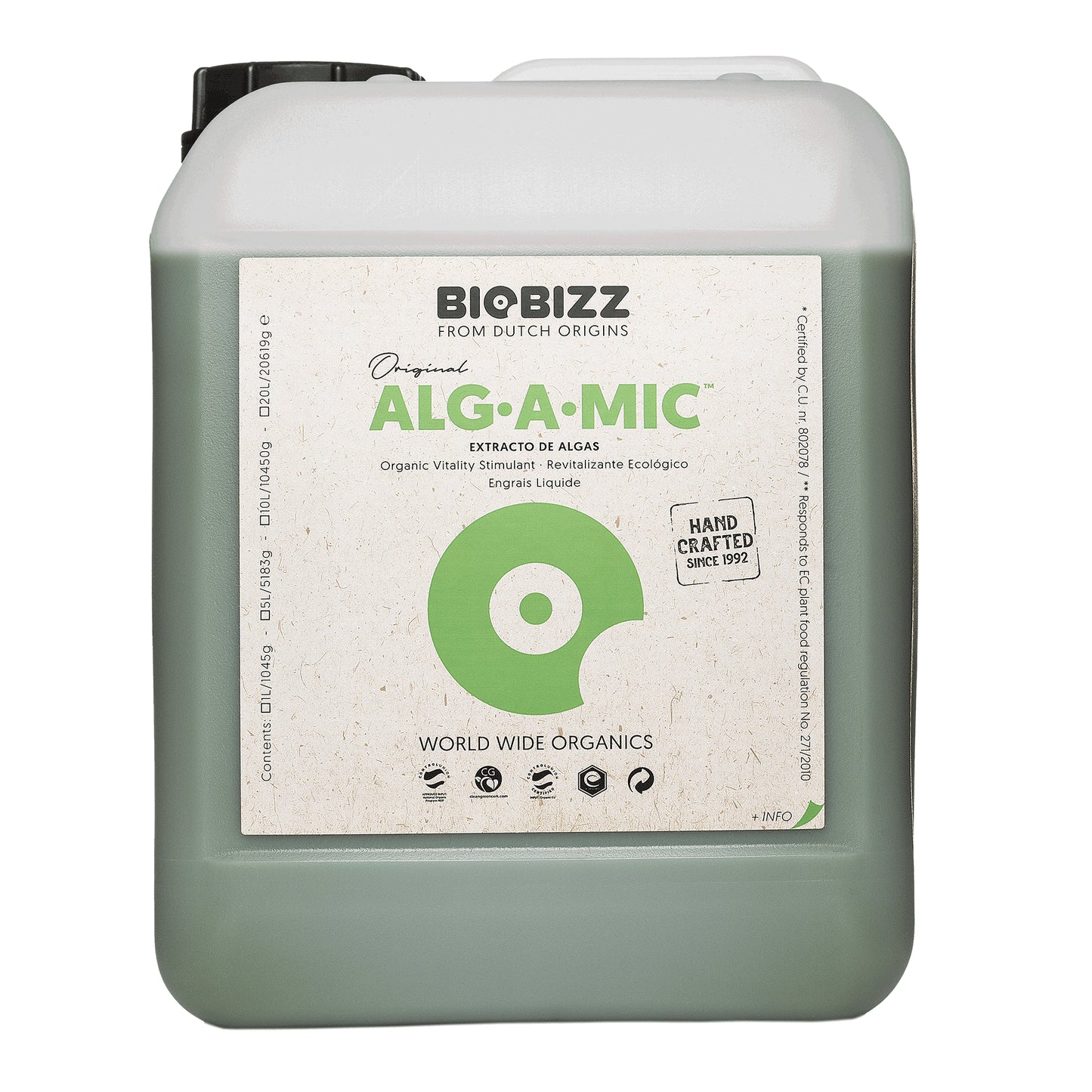 Alga Mic 5LT - Biobizz