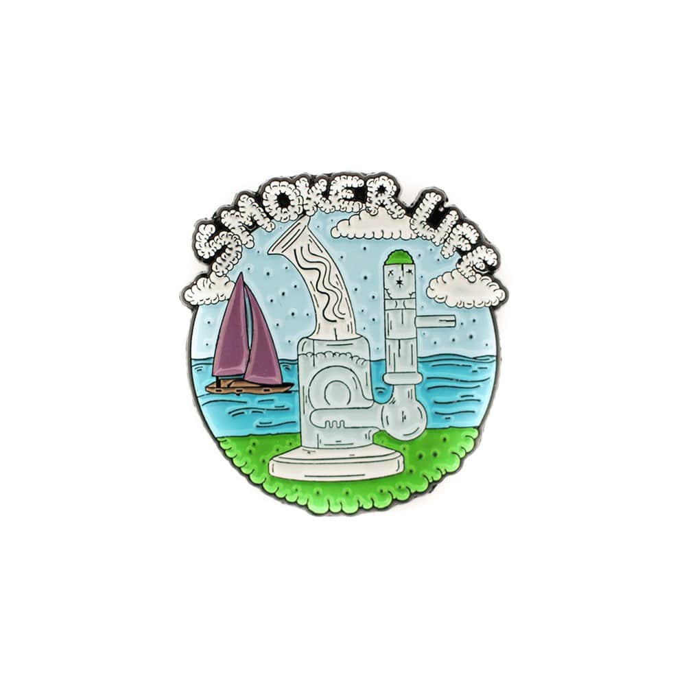 Chill Coast Pin Ed. Limitada - Bonglab x Hightrip