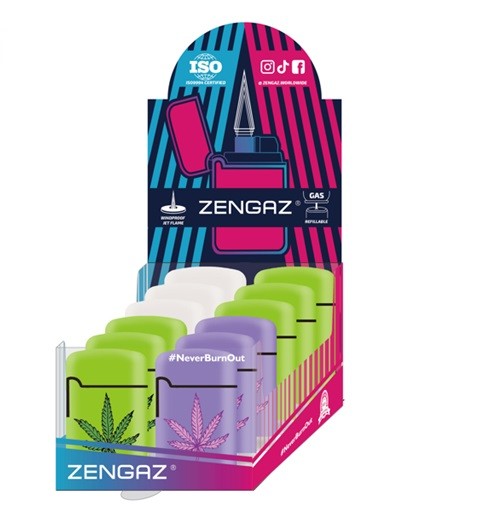 Encendedor ZL3 Leaves 12UD - Zengaz