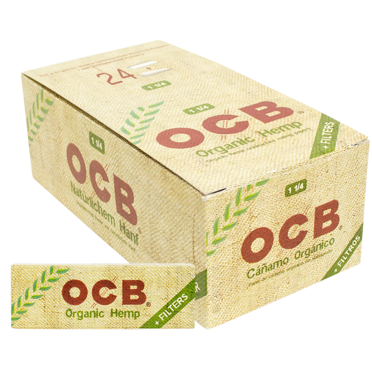 Papelillo Mas Tips Cáñamo 1.25 - Ocb