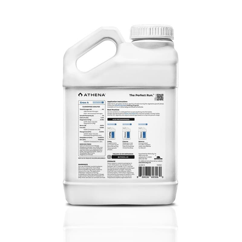 Grow A+B 3.75LT - Athena - vista 3