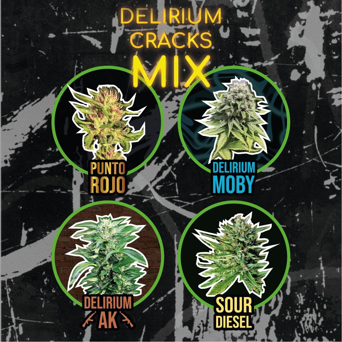 Mix Delirium Crack Fast Version X8 - Delirium Seeds