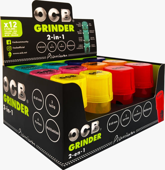 Moledor Contenedor 3 Piezas 12U Display - Ocb