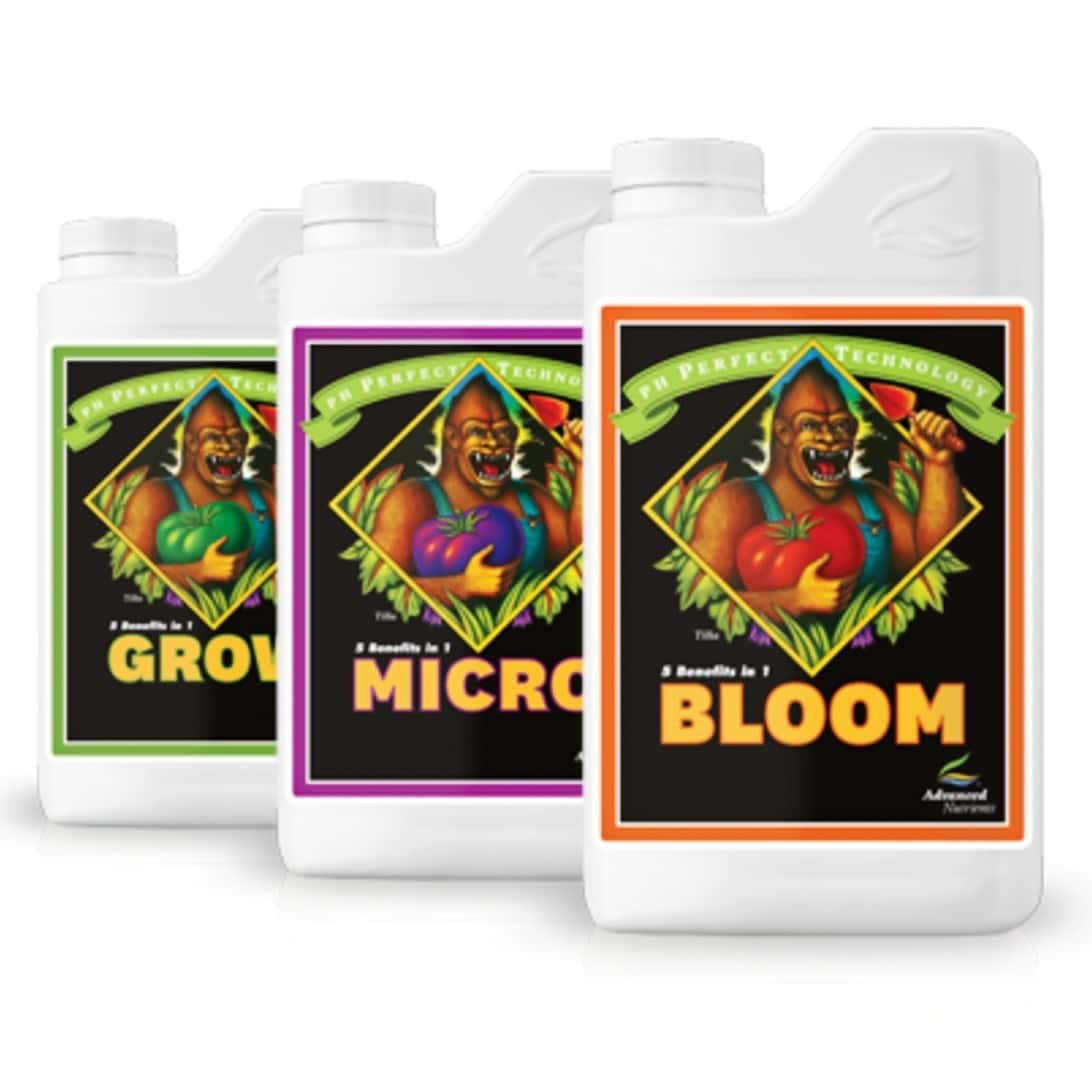 pH Perfect GROW+MICRO+BLOOM 1LT - Advanced Nutrients