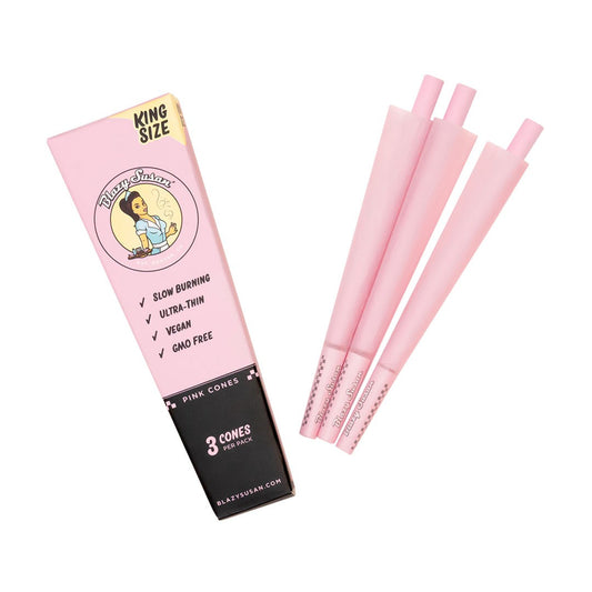 Conos Pre Roll Pink King Size Pack 3U - Blazy Susan