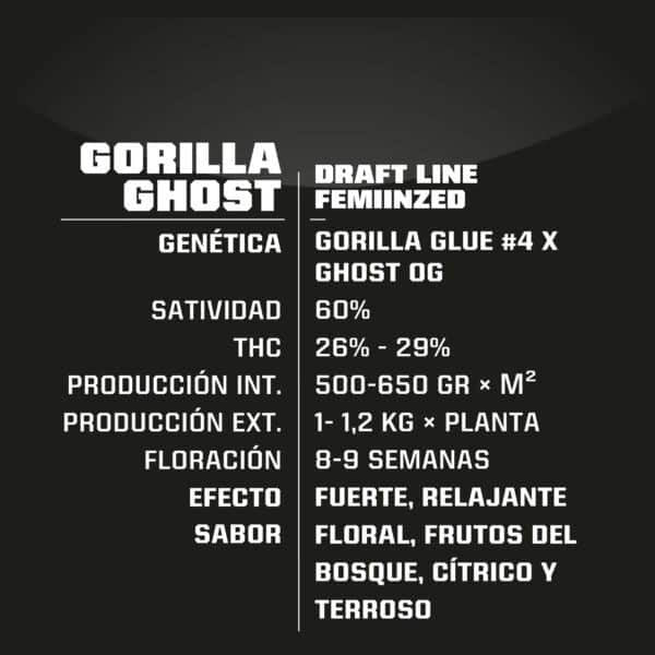Gorilla Ghost Gk Fem X4 - Bsf - vista 3