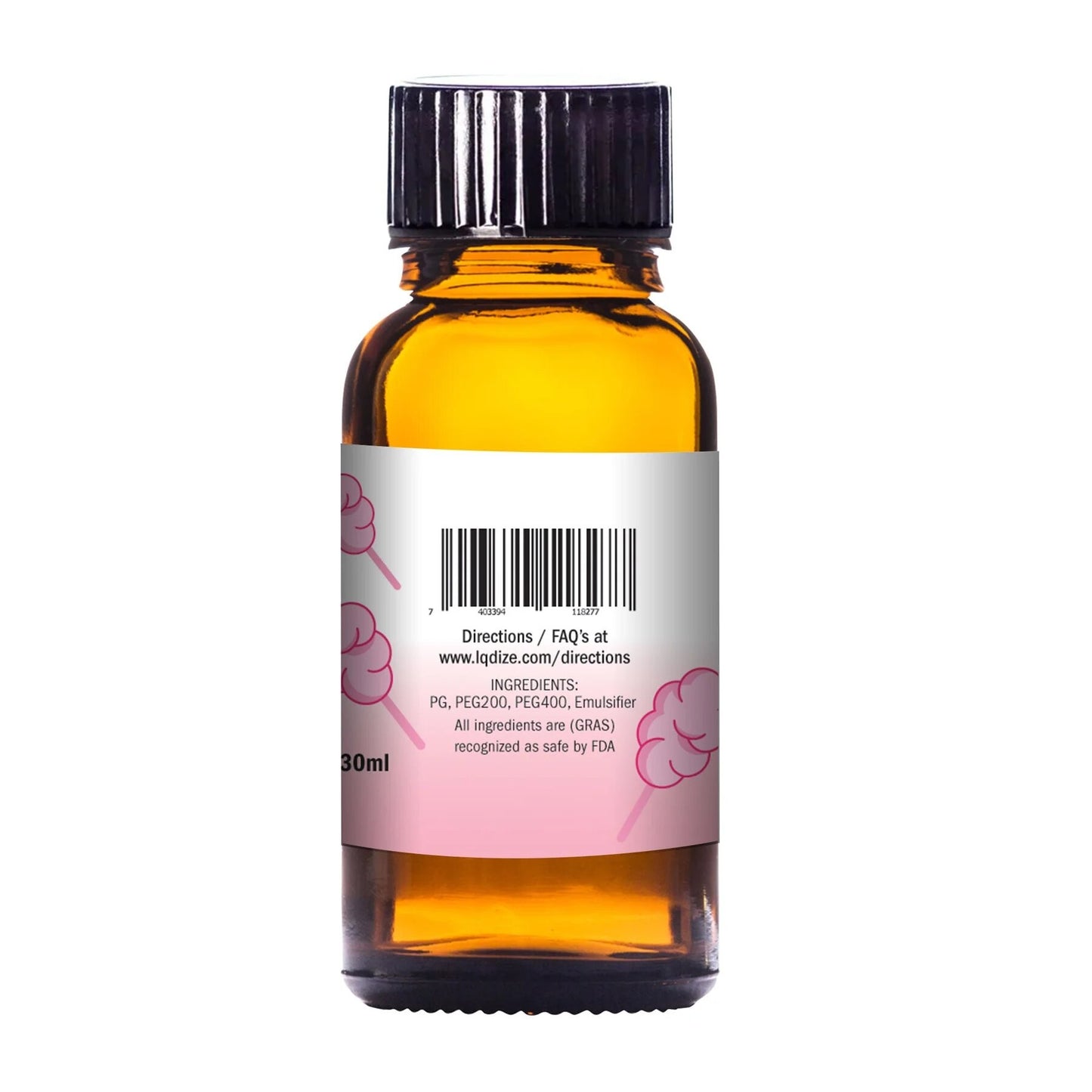 Liquidizer Cotton Candy 30ML Kit - Lqdize - vista 2