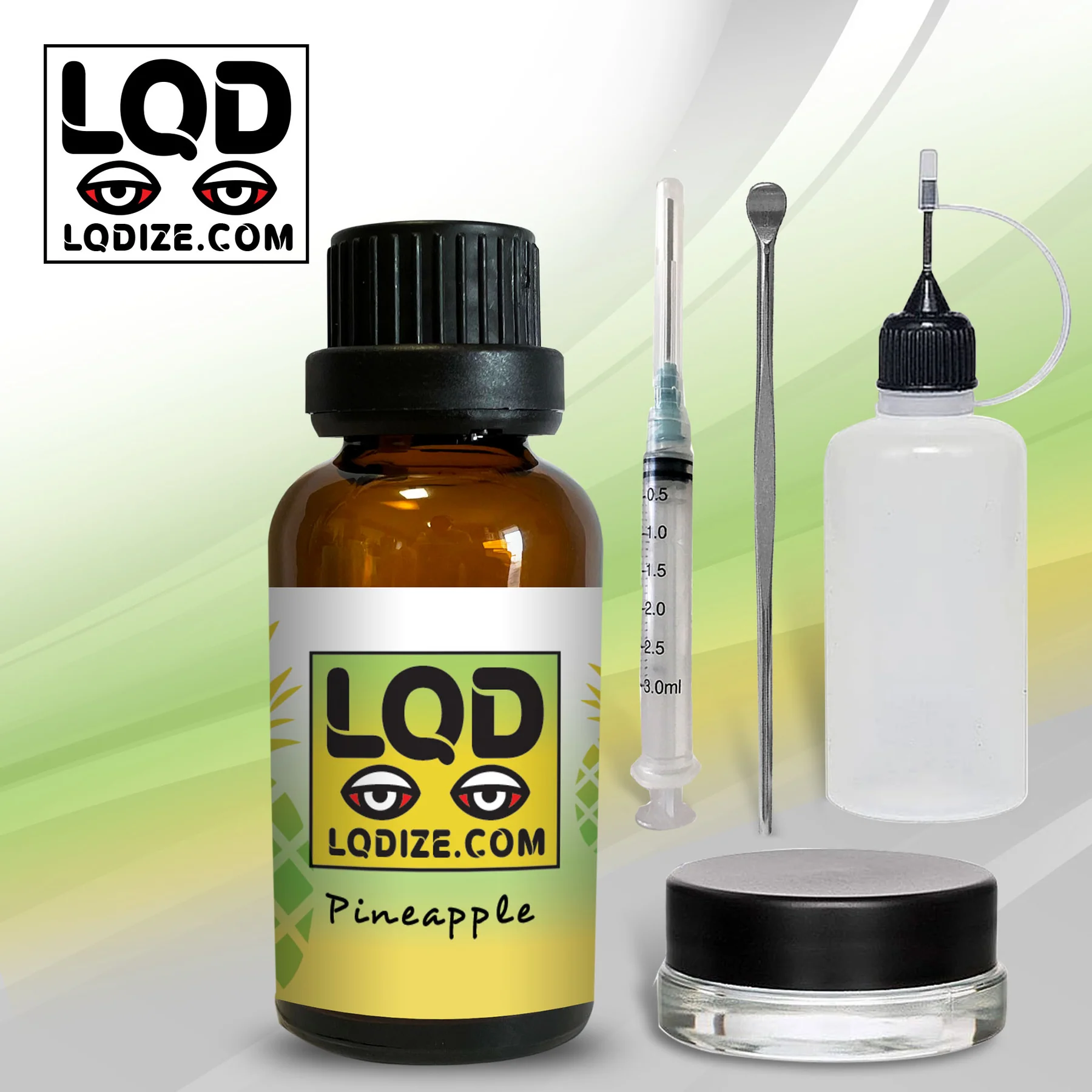 Liquidizer Pineapple 30ML Kit - Lqdize - vista 3