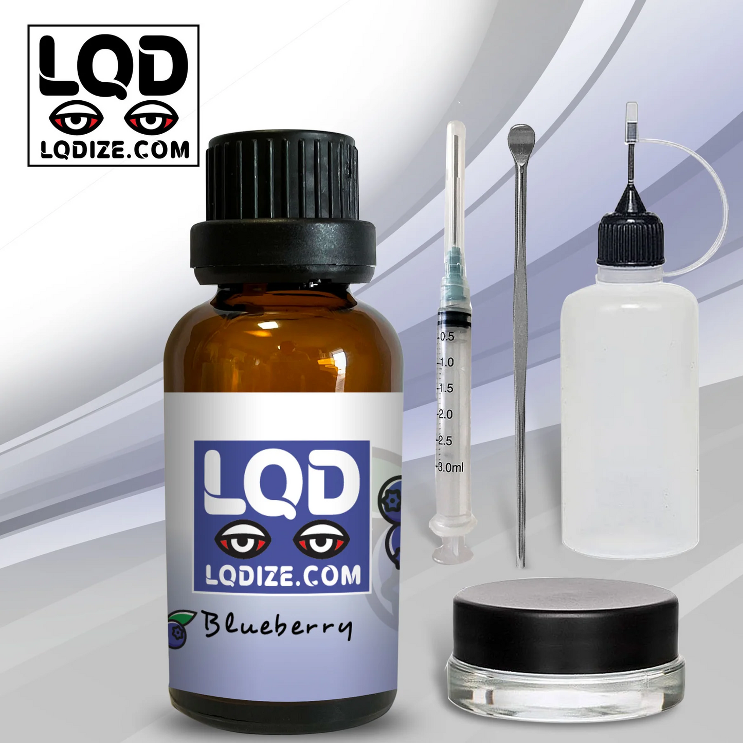 Liquidizer Blueberry 30ML Kit - Lqdize - vista 3