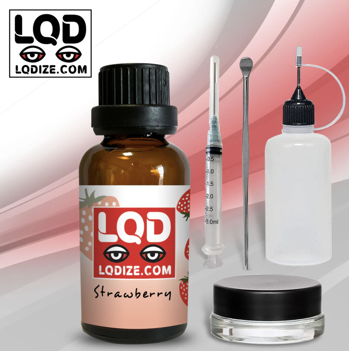 Liquidizer Strawberry 30ML Kit - Lqdize - vista 3