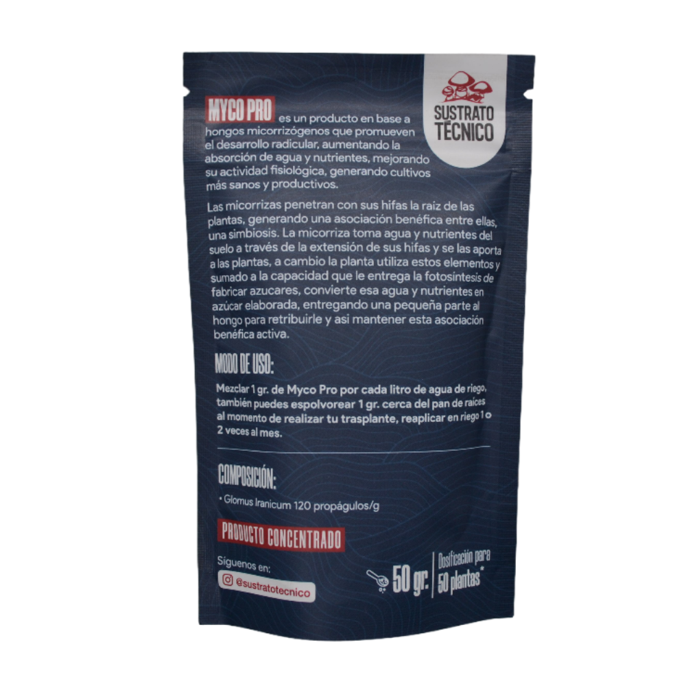 Myco Pro 50G - Sustrato Tecnico - vista 3