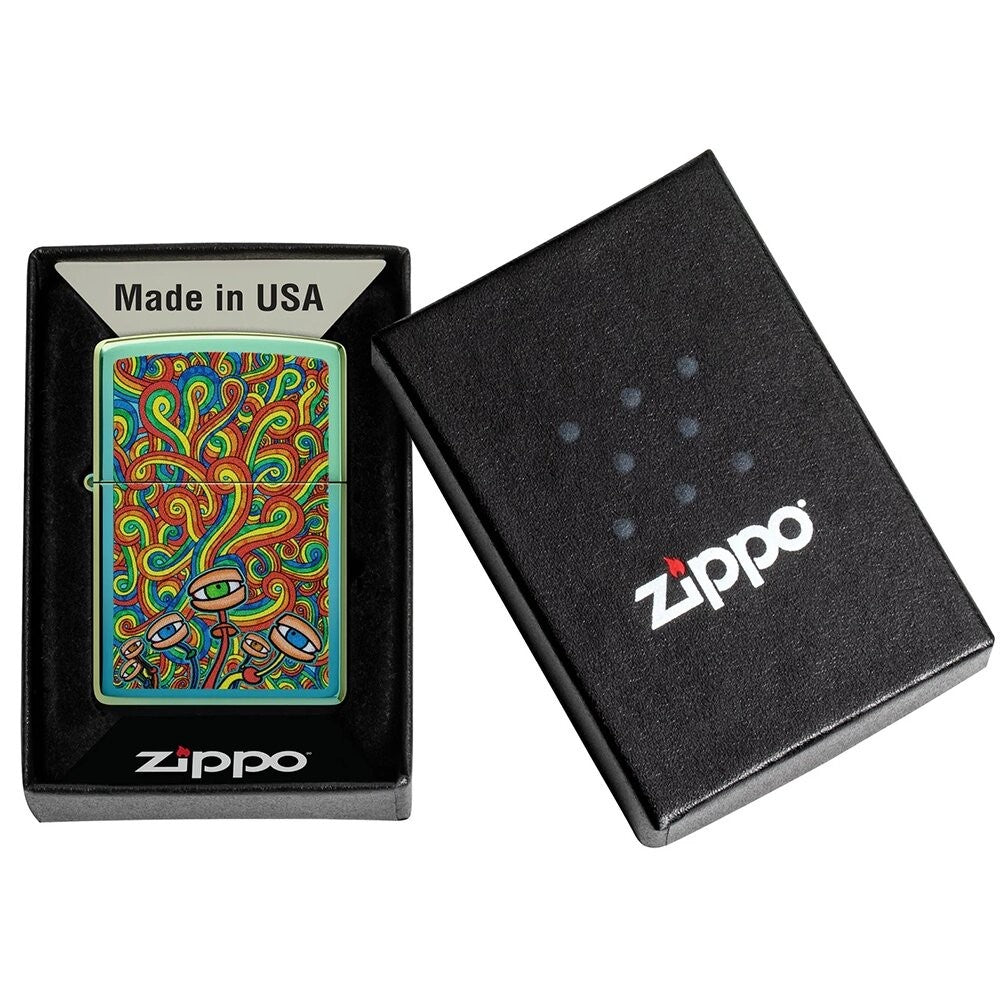 Psychedelic Imagery Design - Zippo - vista 3