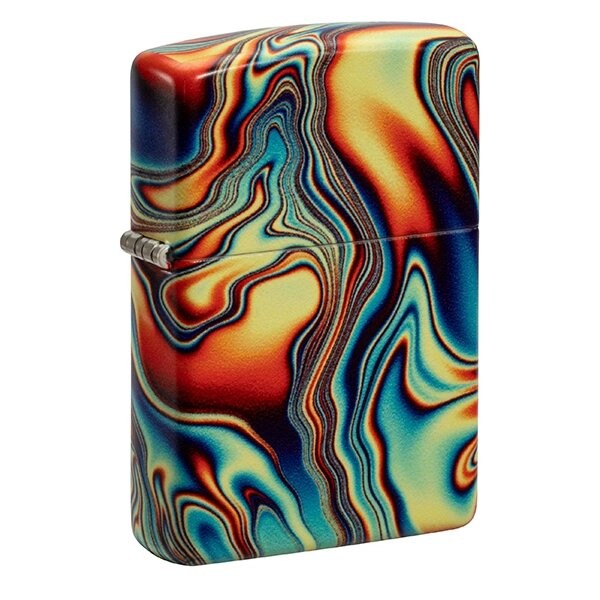 Colorful Swirl Pattern - Zippo