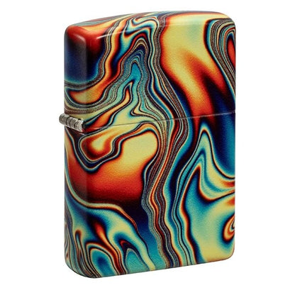 Colorful Swirl Pattern - Zippo