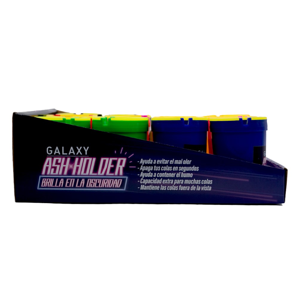 Cenicero Ash Holder Glow in The Dark 12U - Galaxy - vista 2