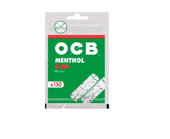 Filtro Slim Mentolado X150 10UN - Ocb