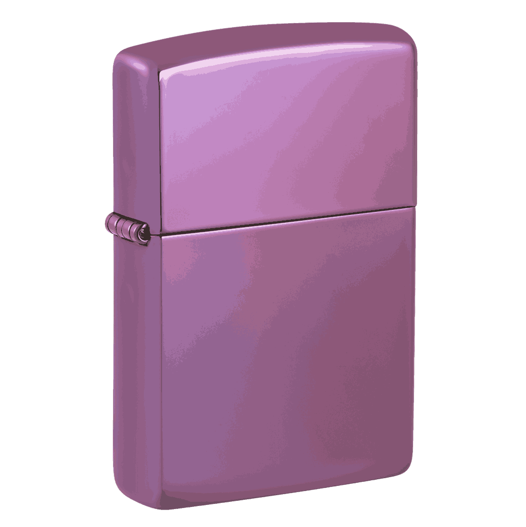 Classic High Polish Purple Logo - Zippo - vista 2