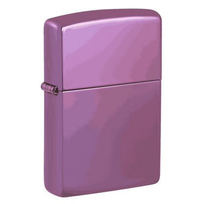 Classic High Polish Purple Logo - Zippo - vista 2
