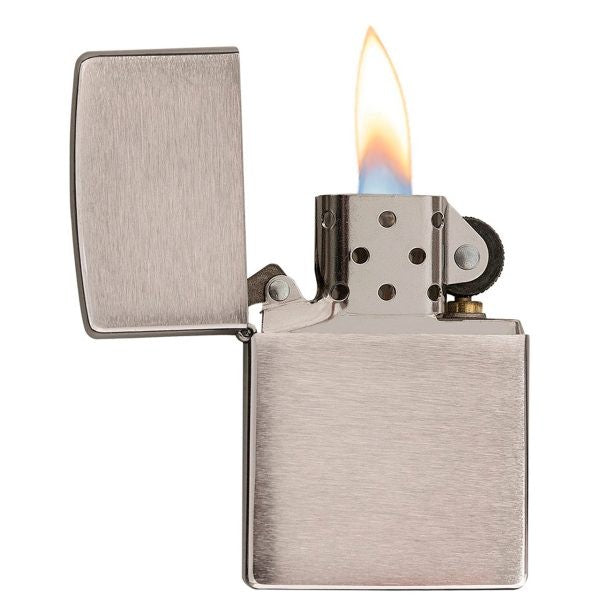 Encendedor Brushed Finish Chrome - Zippo - vista 3
