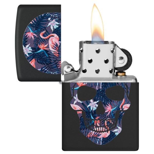 Flamingo Skull Design - Zippo - vista 3