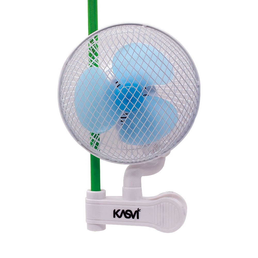 Ventilador Clip Fan Pinza Oscilante 22CM 20W-KASVI - vista 2