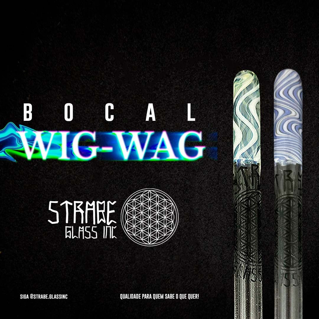 Boquilla de Vidrio Bocal Wigwag 6CM 1UN - Strabe Glass